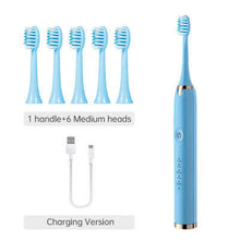 Rechargeable Soft Bristle Waterproof Electric Toothbrush