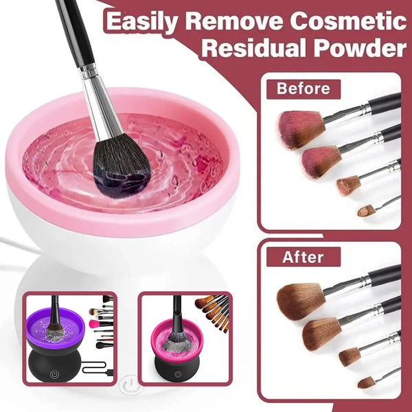 Electric Makeup Brush Cleaner Machine