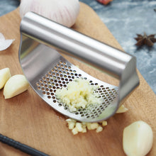 Stainless Steel Garlic Press Crusher