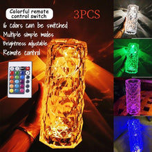 Touching Control Crystal Lamp