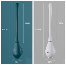 Hanging Long Handle Silicone Toilet Brush