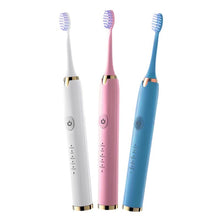 Rechargeable Soft Bristle Waterproof Electric Toothbrush