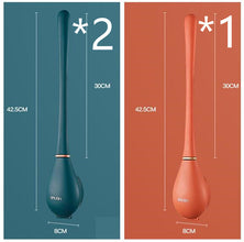 Hanging Long Handle Silicone Toilet Brush